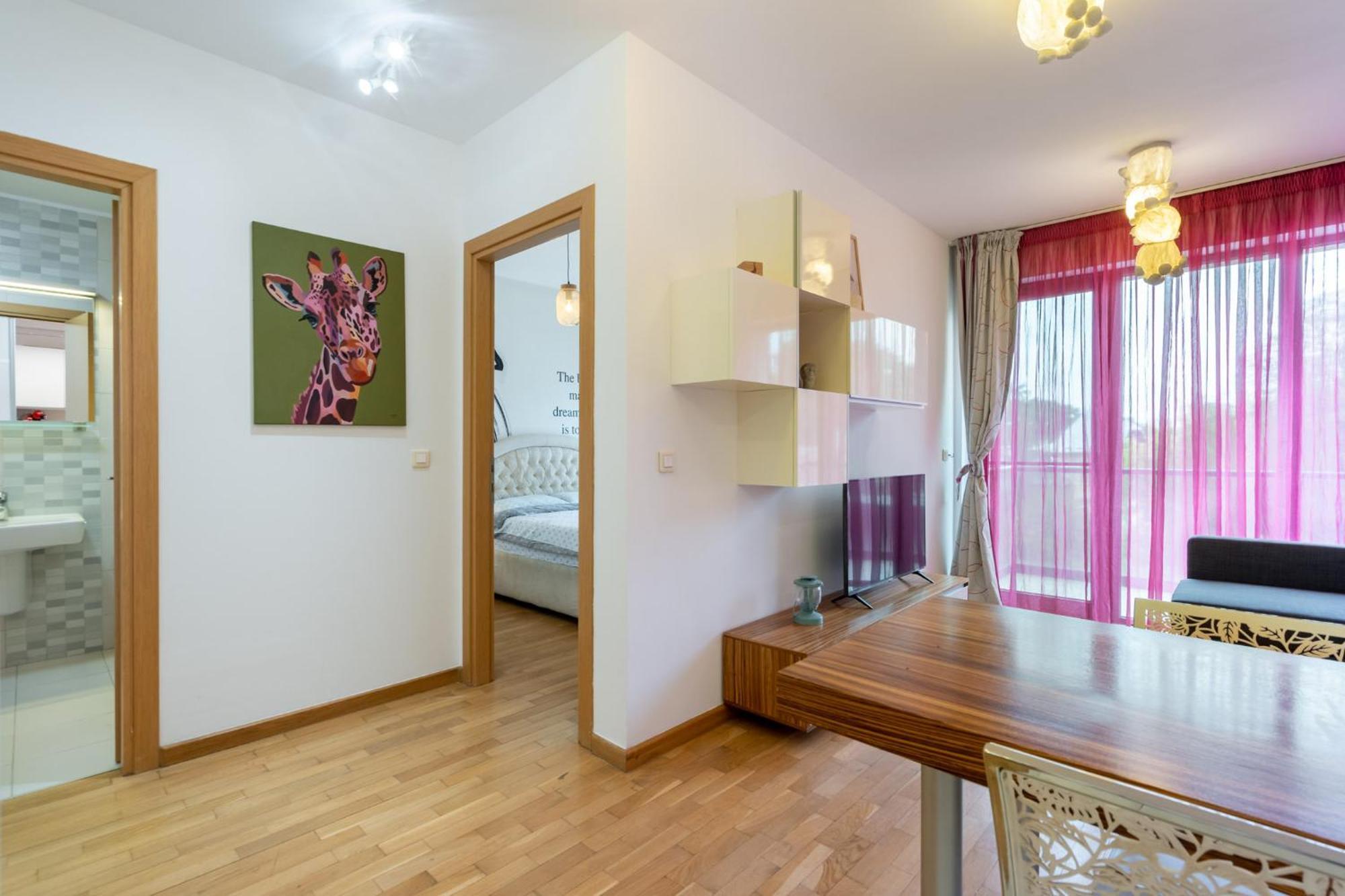Lazynest - Modern Apartment With Parking & Balcony Букурещ Екстериор снимка
